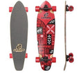 Layback Longboard Red & Black